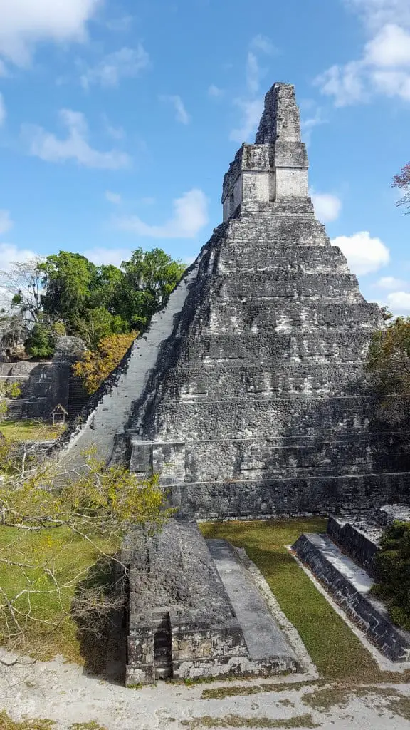 Temple of the Jaguar, Maya Ballgame Court Tikal