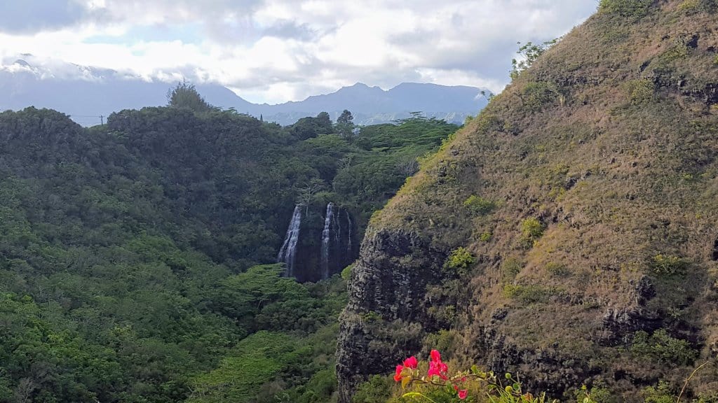 Where to stay on Kauai - Opaekaa Falls
