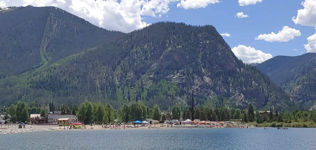 Frisco Bay Marina in the summer time