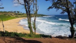 Where to stay on Kauai - Beach in Kapaa