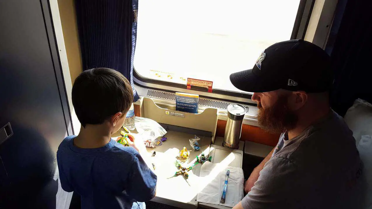 Amtrak Superliner Roomette Vs Family Bedroom - Travels With Eli