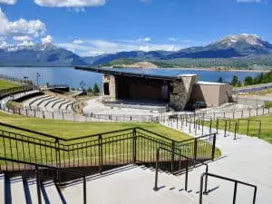 Dillon Ampitheater in the summer