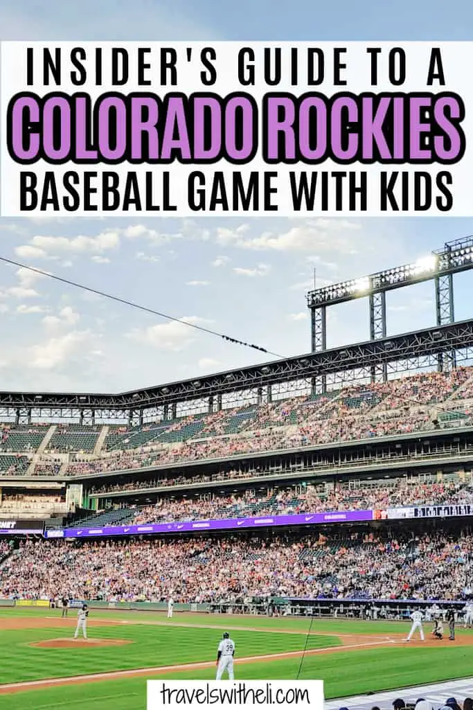 Insider's Guide to a Colorado Rockies Baseball Game With Kids