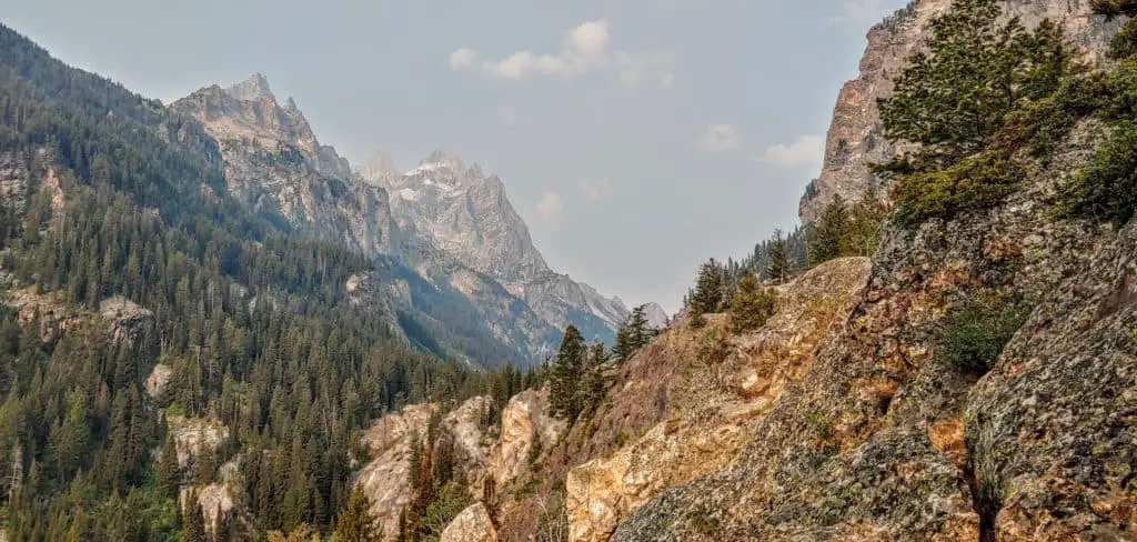 Cathedral Group of Mountain Peaks at Grand Teton National Park