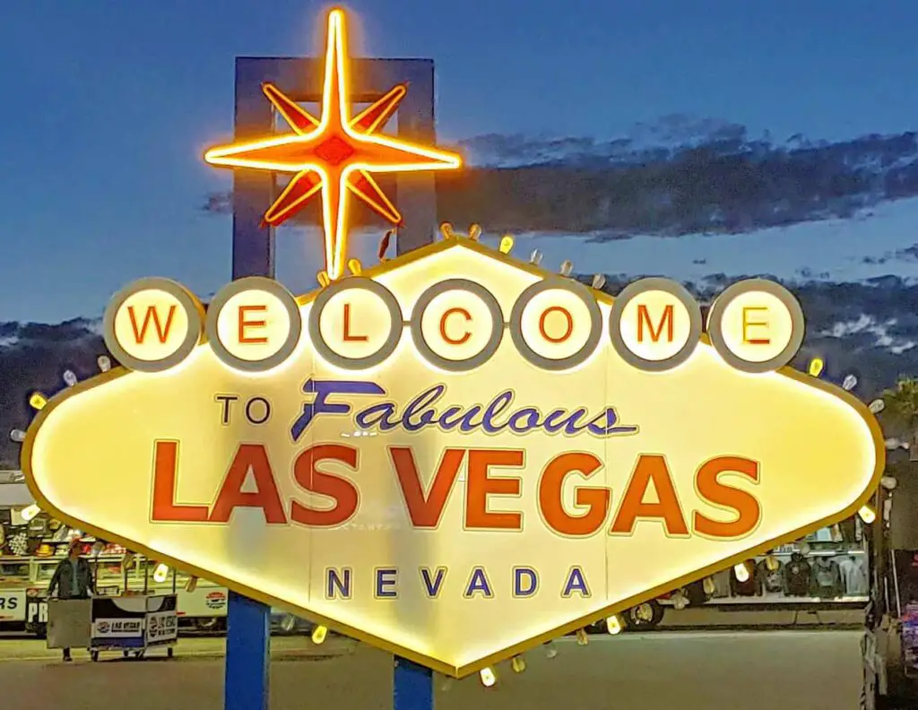 Welcome to Fabulous Las Vegas Nevada Sign