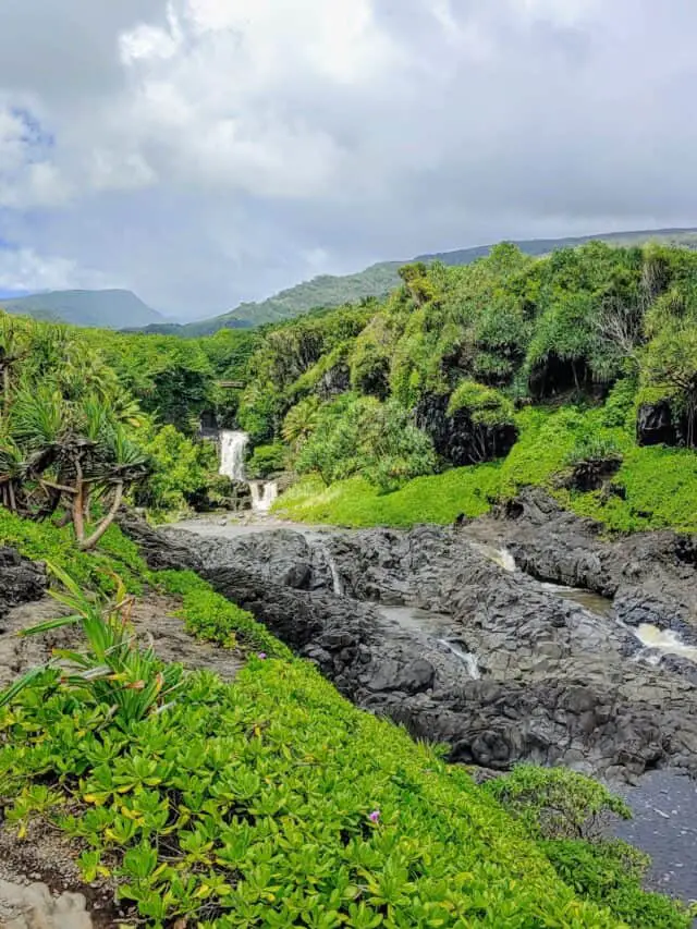 Seven sacred pools in Haleakala National park