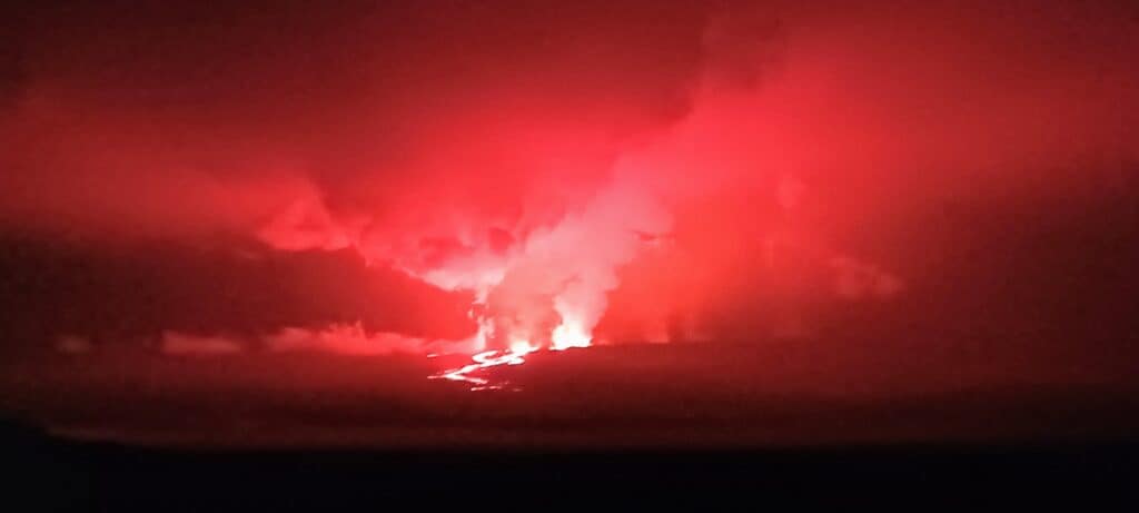 Mauna Loa Eruption 2022