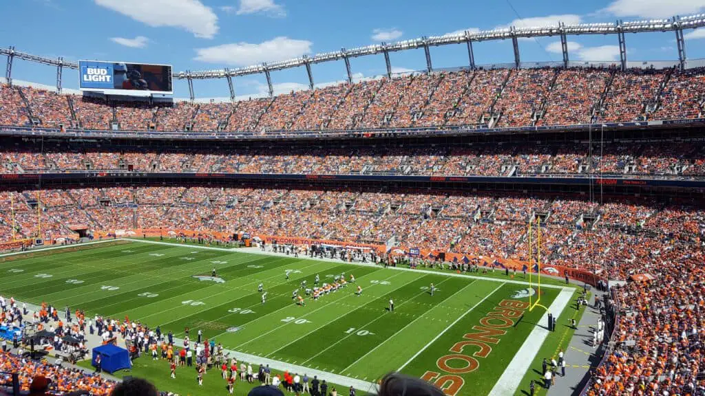 Denver Broncos stadium in Denver, Colorado