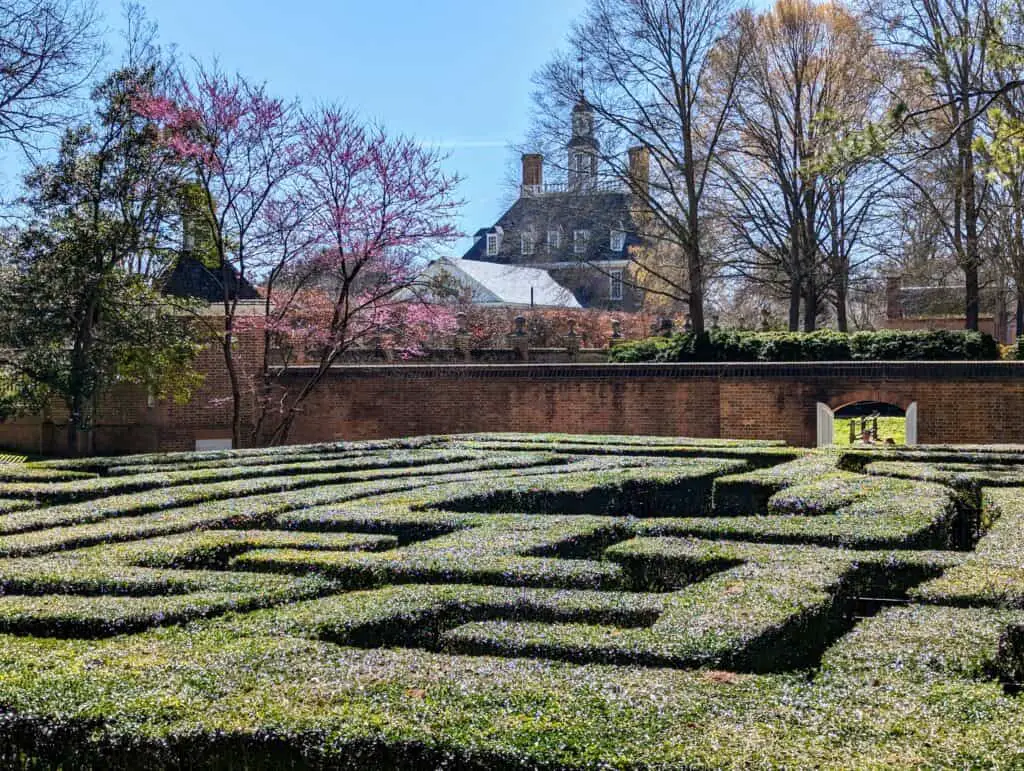 Governer's Palace in Williamsburg, VA